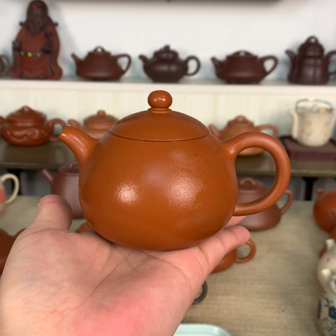 紫砂茶壶豆蔻西施容量150