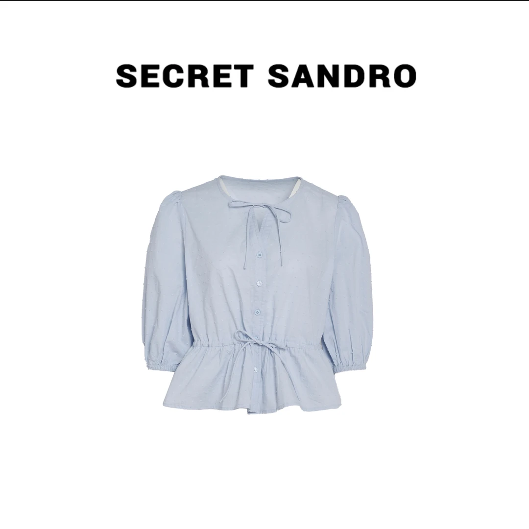 【欧尼】【多娜&Secret Sandro粉丝专享】上衣 S55213063N
