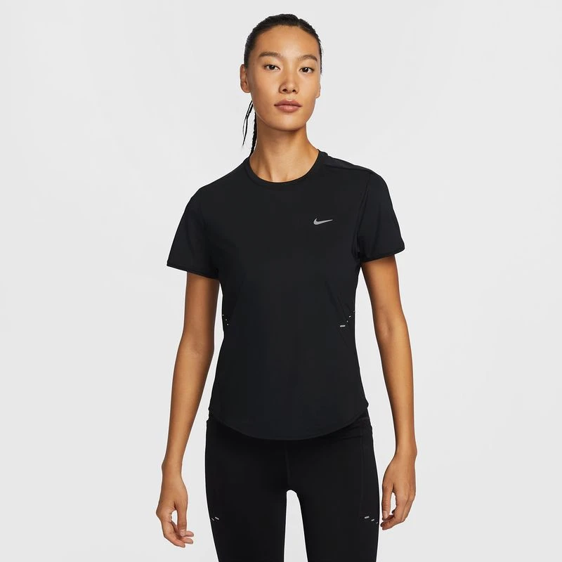 NIKE/耐克女子AS W NK SWIFT DF SS TOP跑步T恤短袖HM9699-010