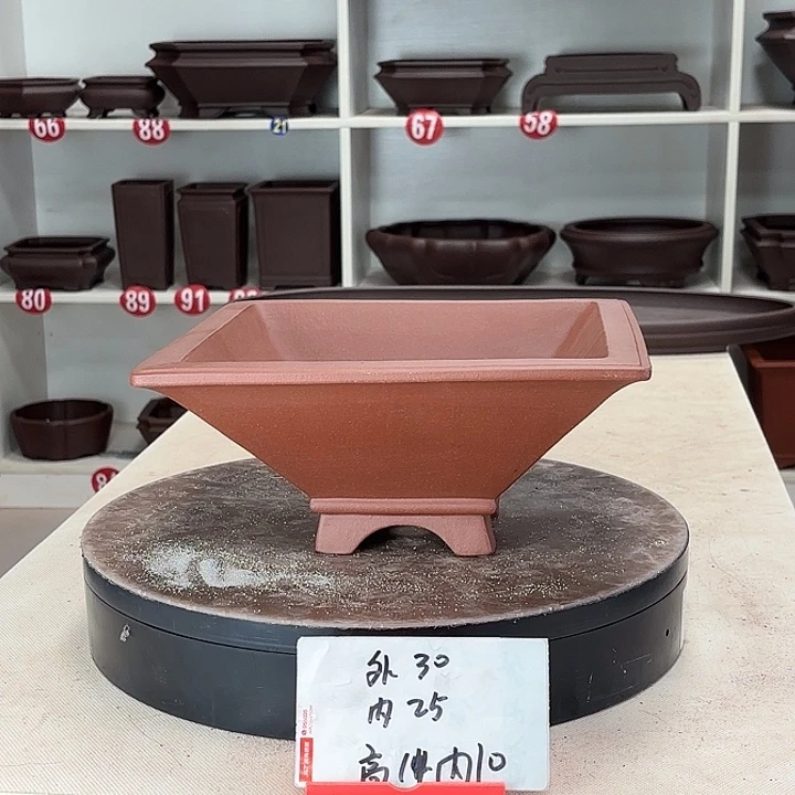 花盆紫砂四方斗盆