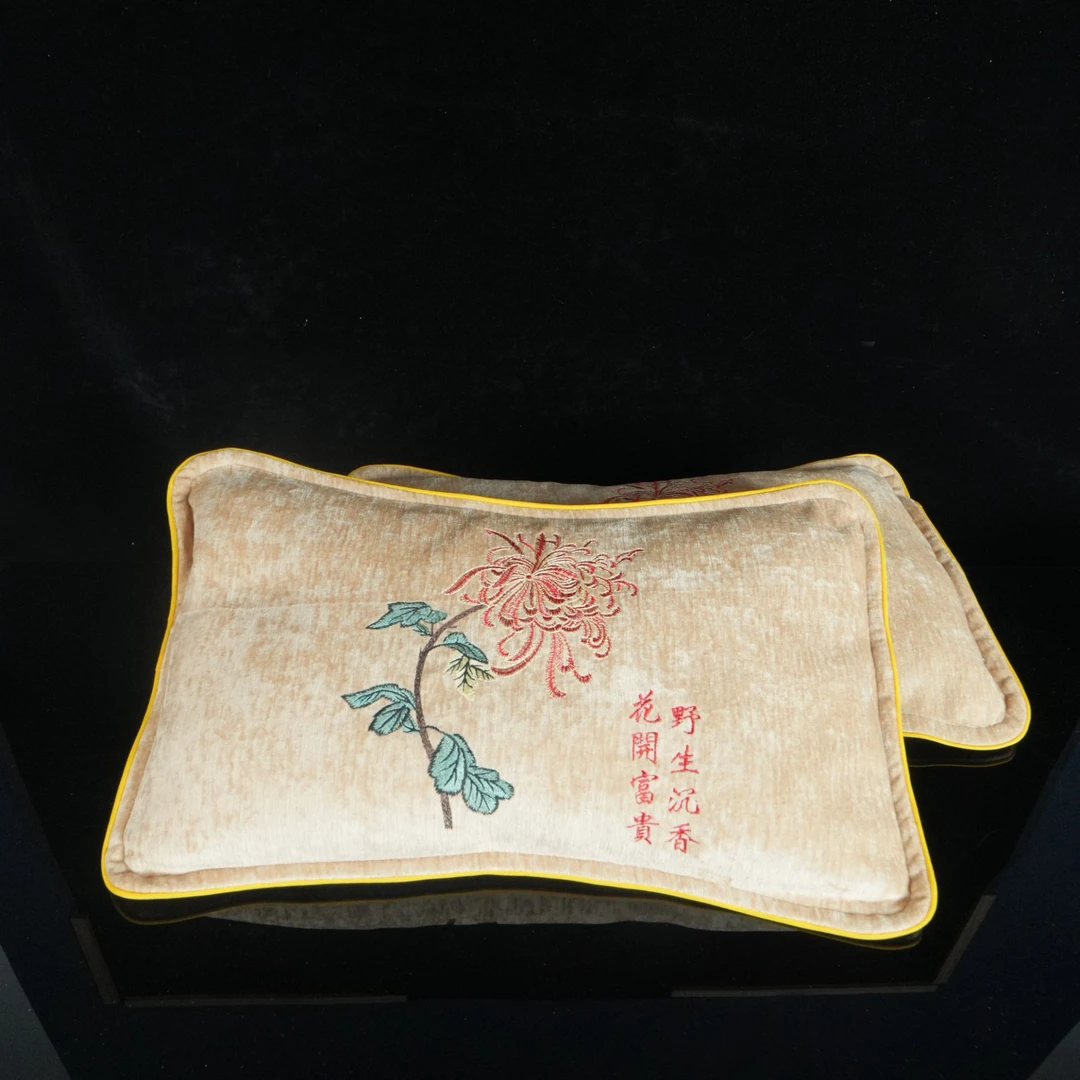 DY-B3671 西马来西亚沉香勾丝养生枕 一对