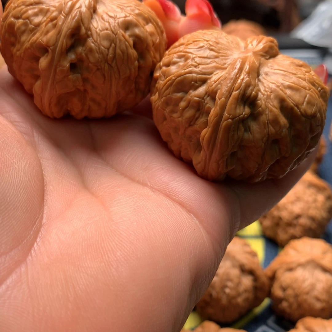 【闪购商品】把件文玩核桃杨*元宝45