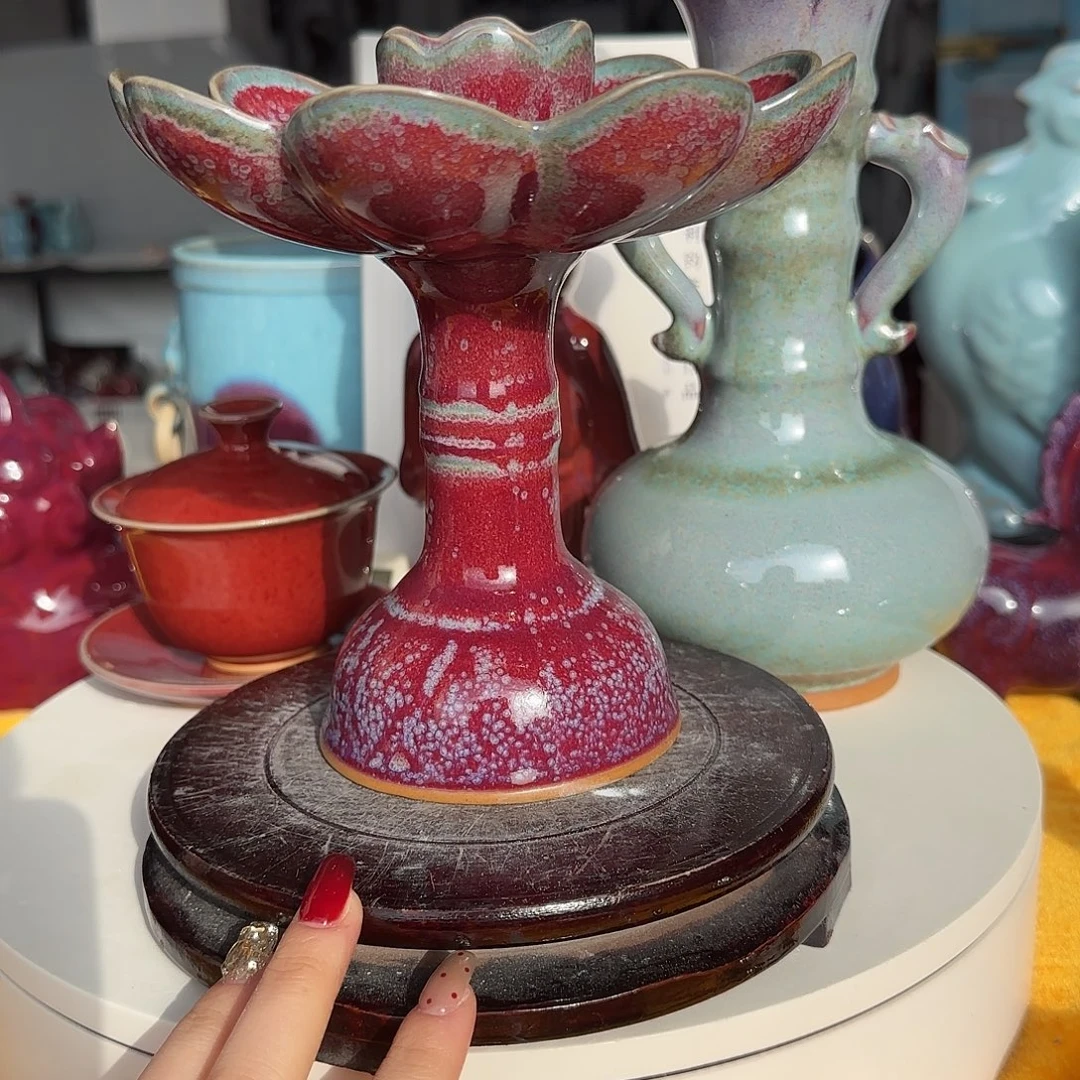 陶摆件郑家钧窑摆件