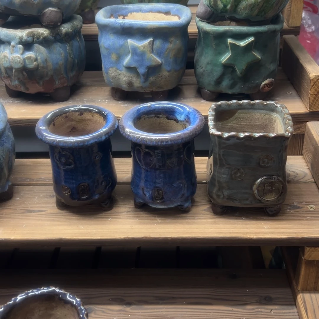 红陶·****唐朝多肉花盆