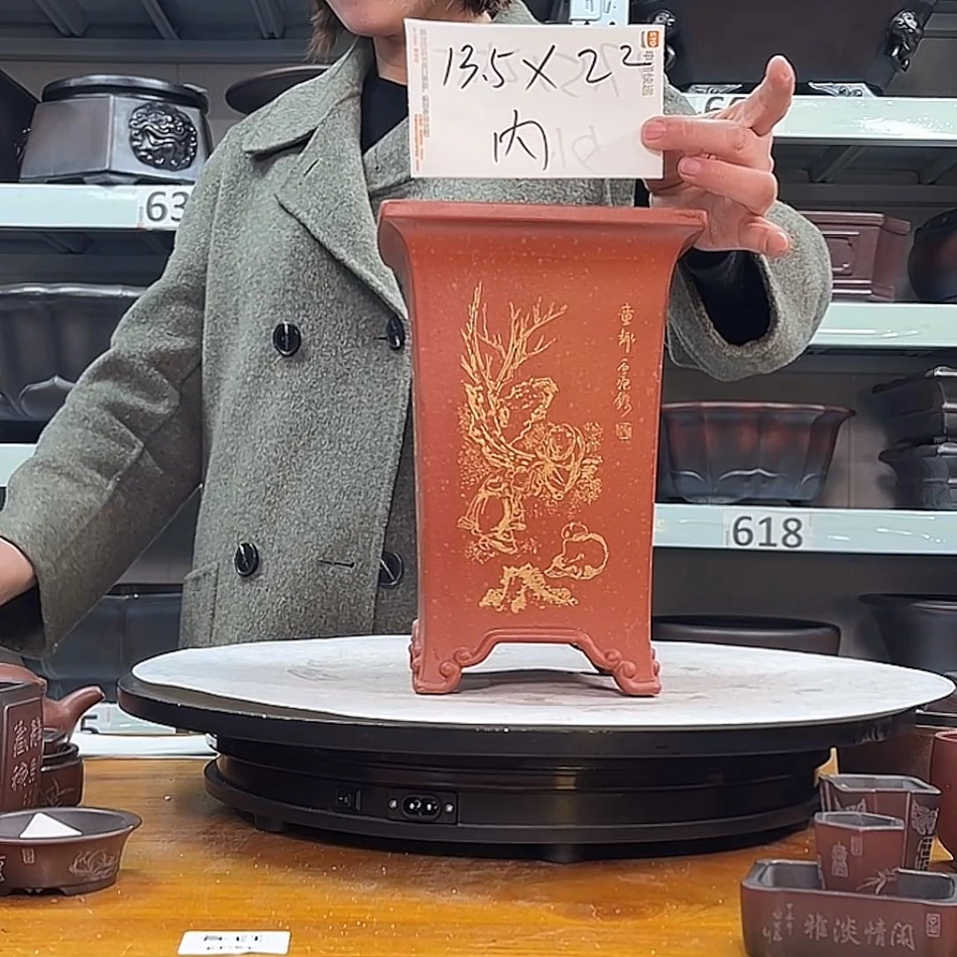 花盆紫砂宜兴紫砂7号