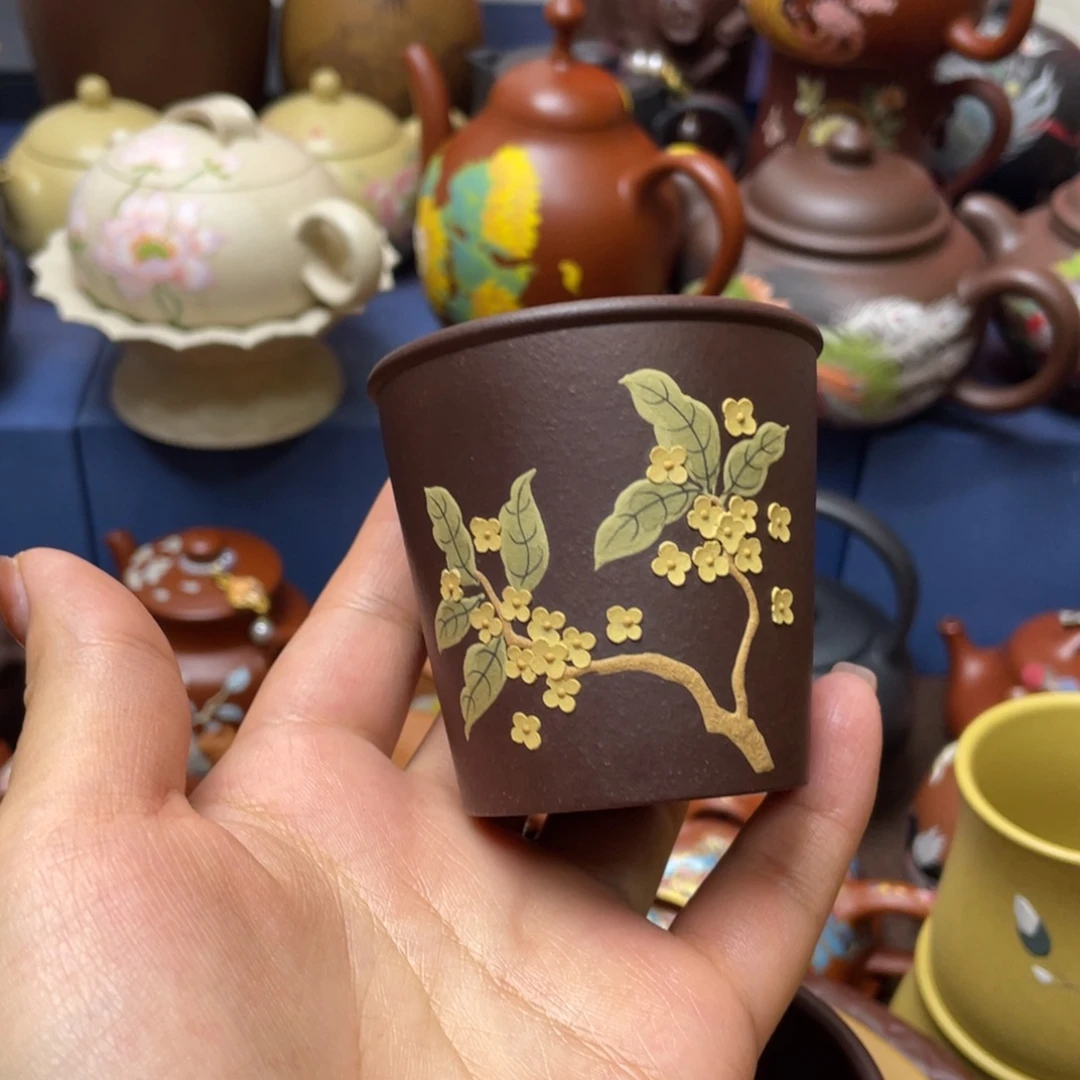 茶杯紫砂紫砂主人杯100cc