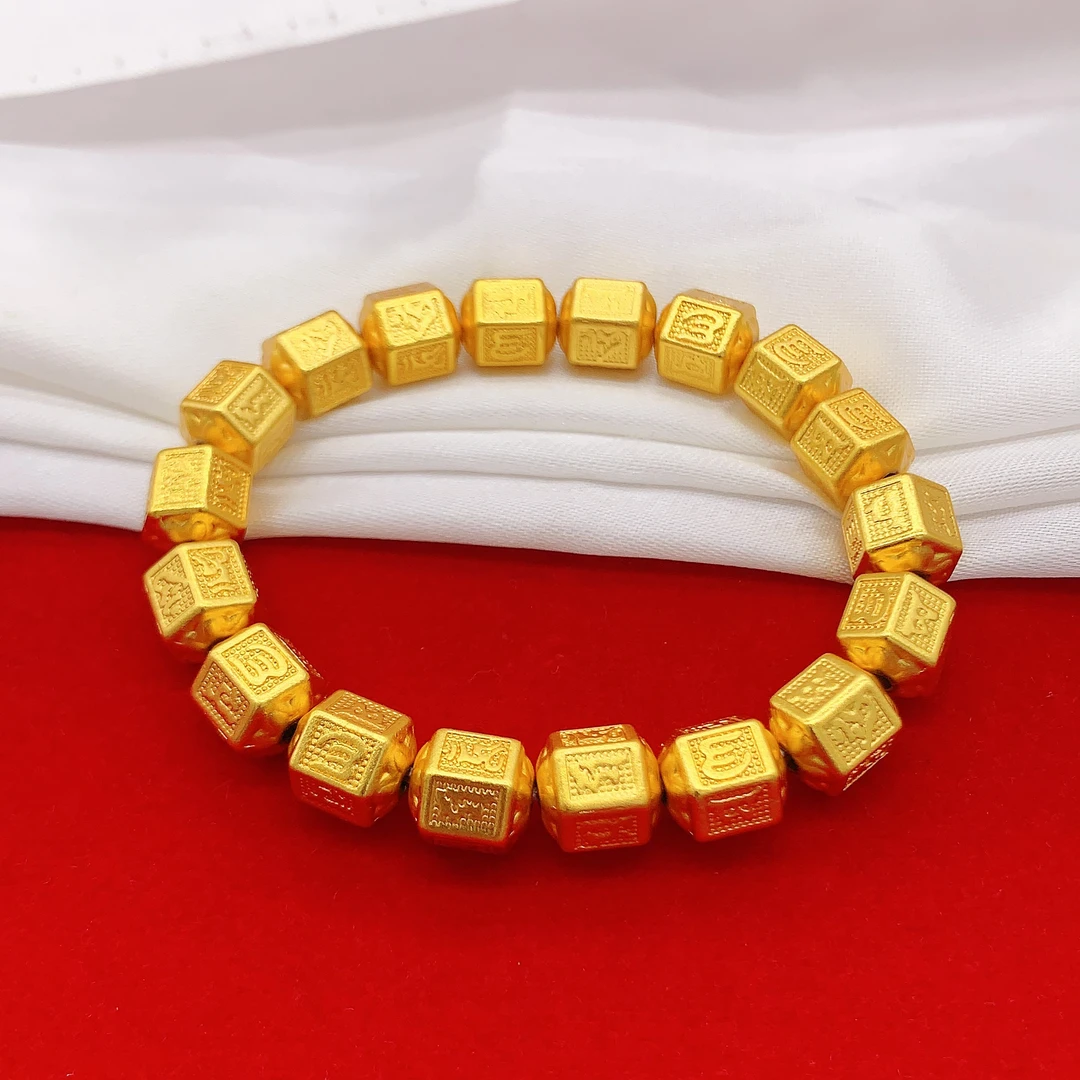 新中式扎基拉姆桶珠手串手链