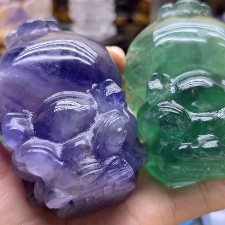 水晶摆件未镶嵌龙*摆件