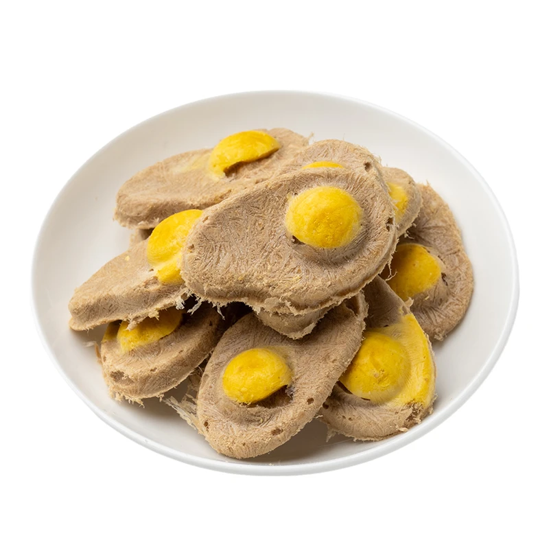 100-冻干鸡肉三文鱼荷包蛋40g工厂自产200种每日鲜宠物零食狗零食