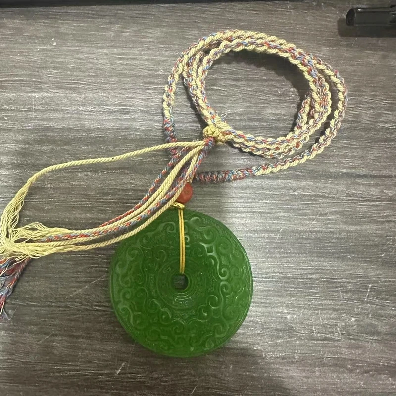 时尚百搭和田玉项链X791