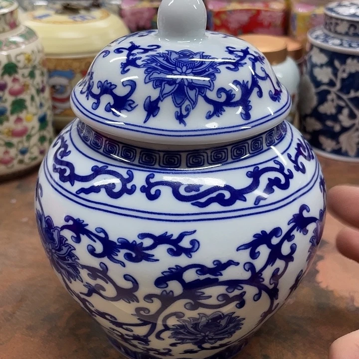 陶瓷罐茶叶罐密封罐储物罐