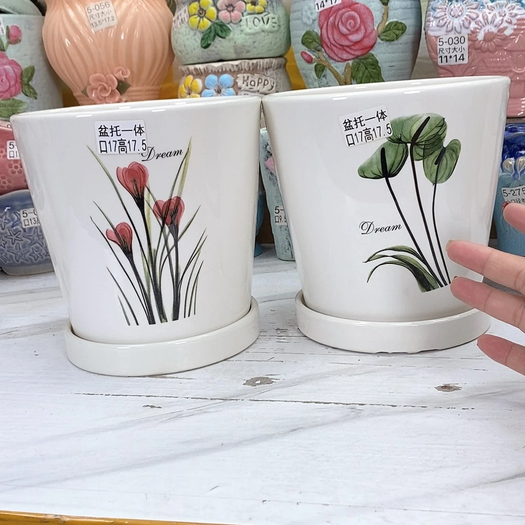 陶瓷@陶瓷花盆@@5838382869