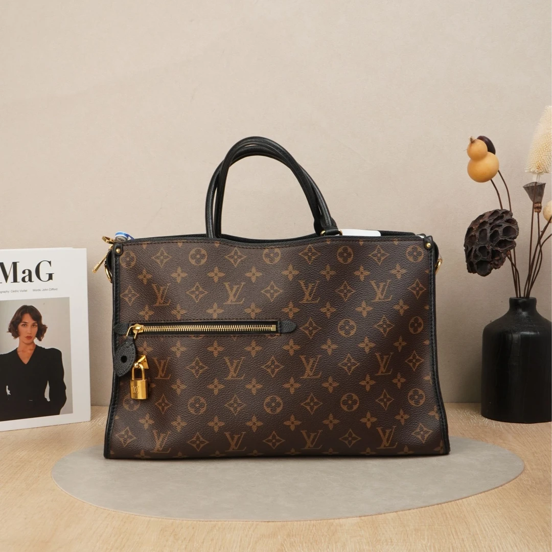 95新 LouisVuitton/路易威登 路易威登中古机车包老花/DS044282