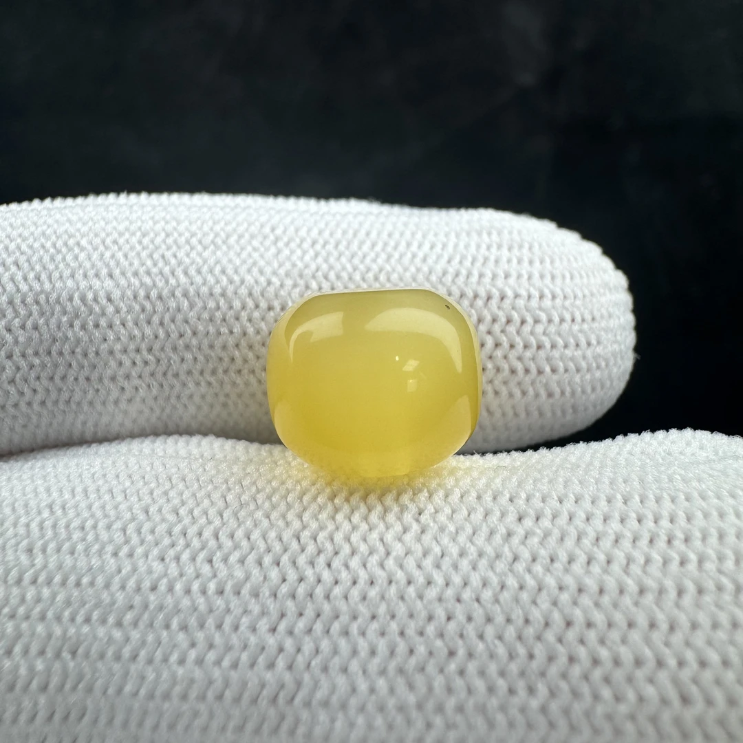 K2232天然蜜蜡 墩子 12*9.8mm支持复检 假一罚四