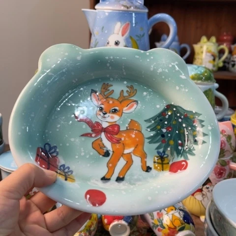 炉景德镇釉下手绘陶瓷