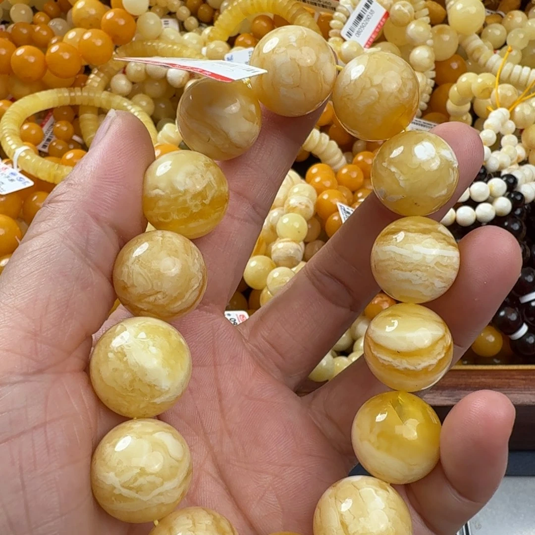 琥珀未镶嵌珠宝奇石