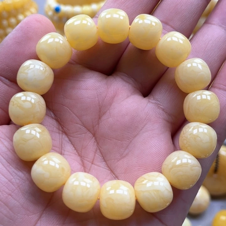 琥珀手链未镶嵌手串