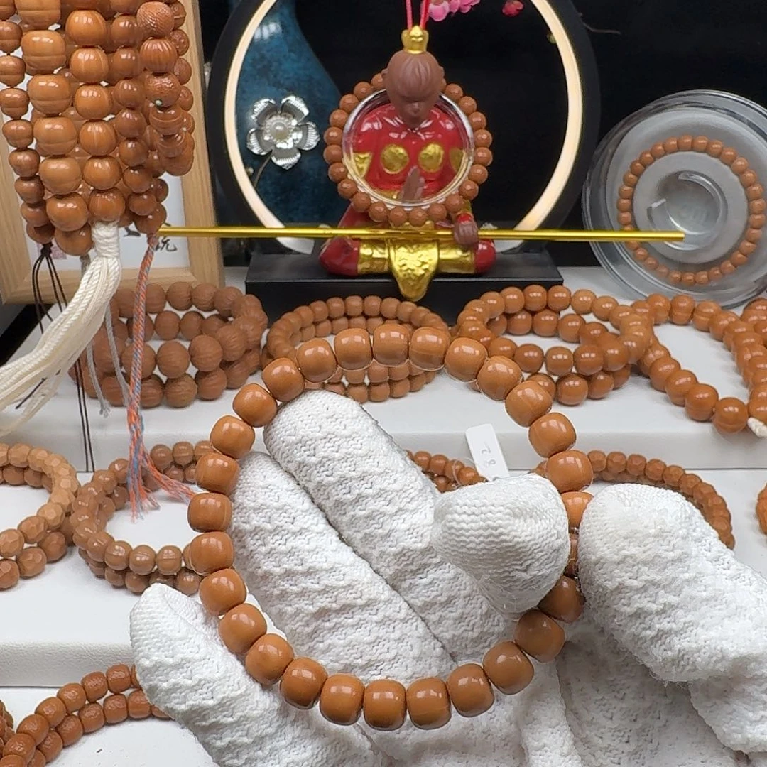 哥***的猴头核桃手串猴头老邢8.5