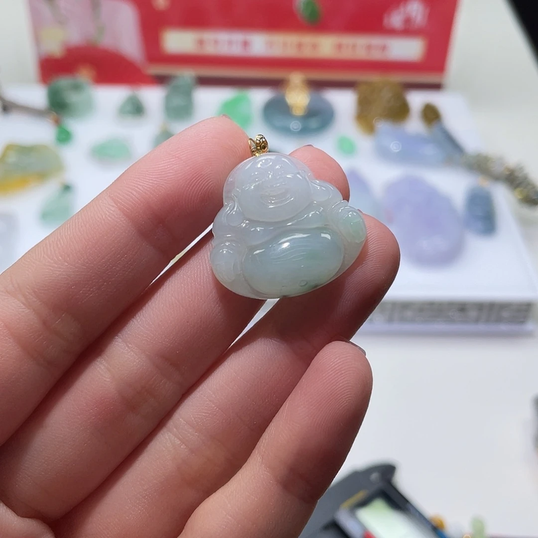 定制翡翠18K金镶嵌）yuvugkuhgu