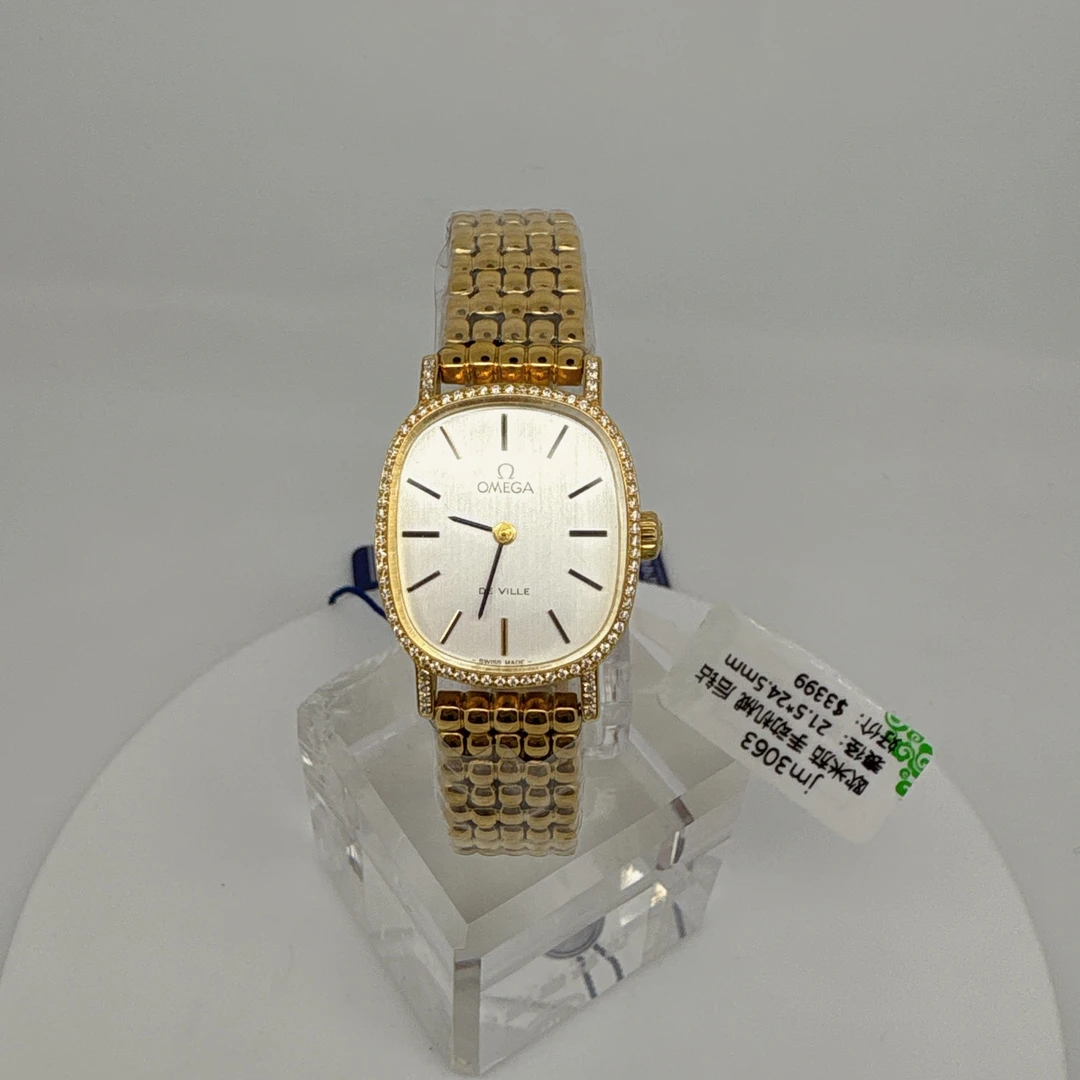 95新 Omega/欧米茄  手动机械后钻21.5*24.5mm/公价32999/jm3063