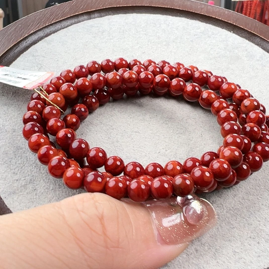 南红玛瑙多圈未镶嵌