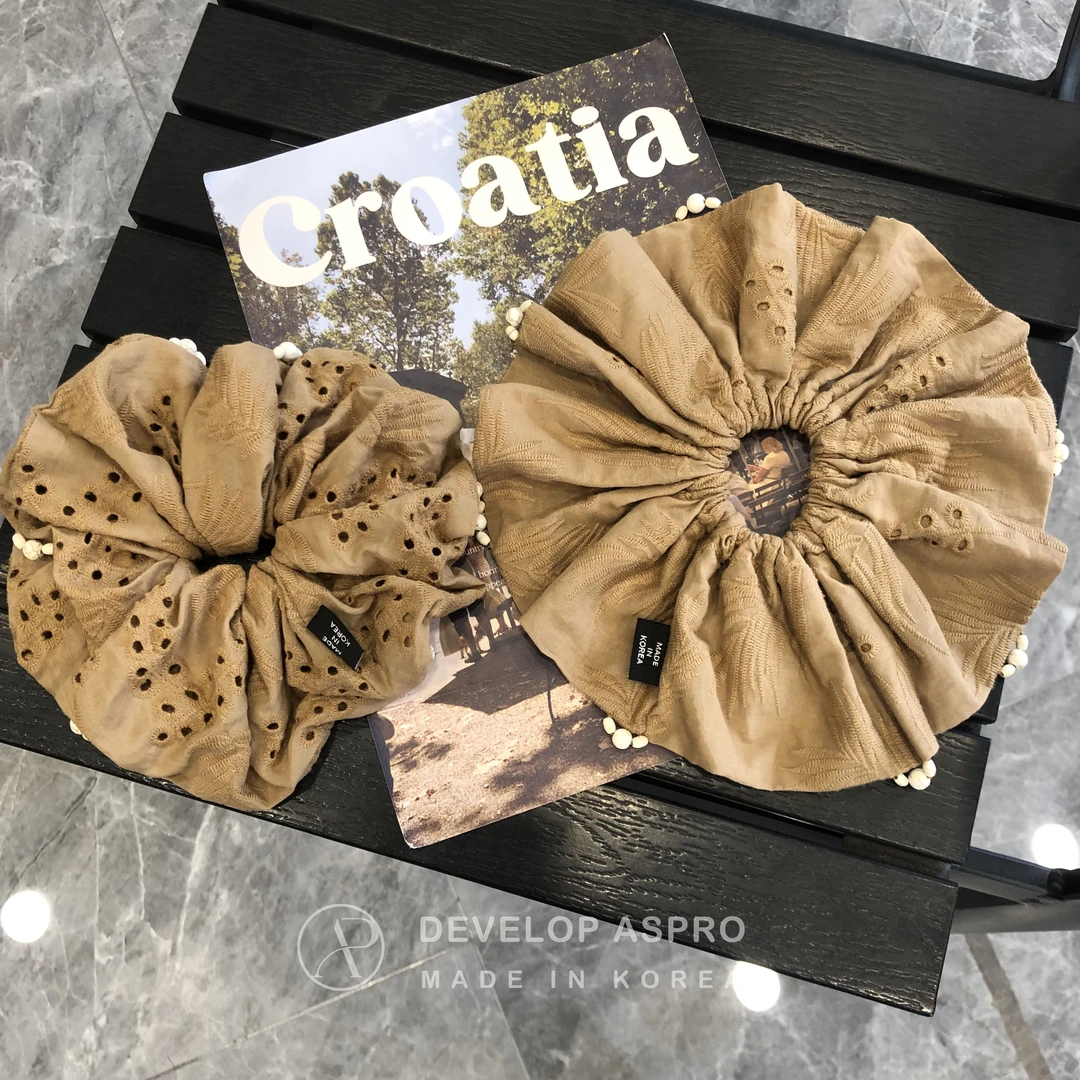 【现货 ASPRO原创设计款】韩国新款正品爆款减龄洋气大肠发圈AP72