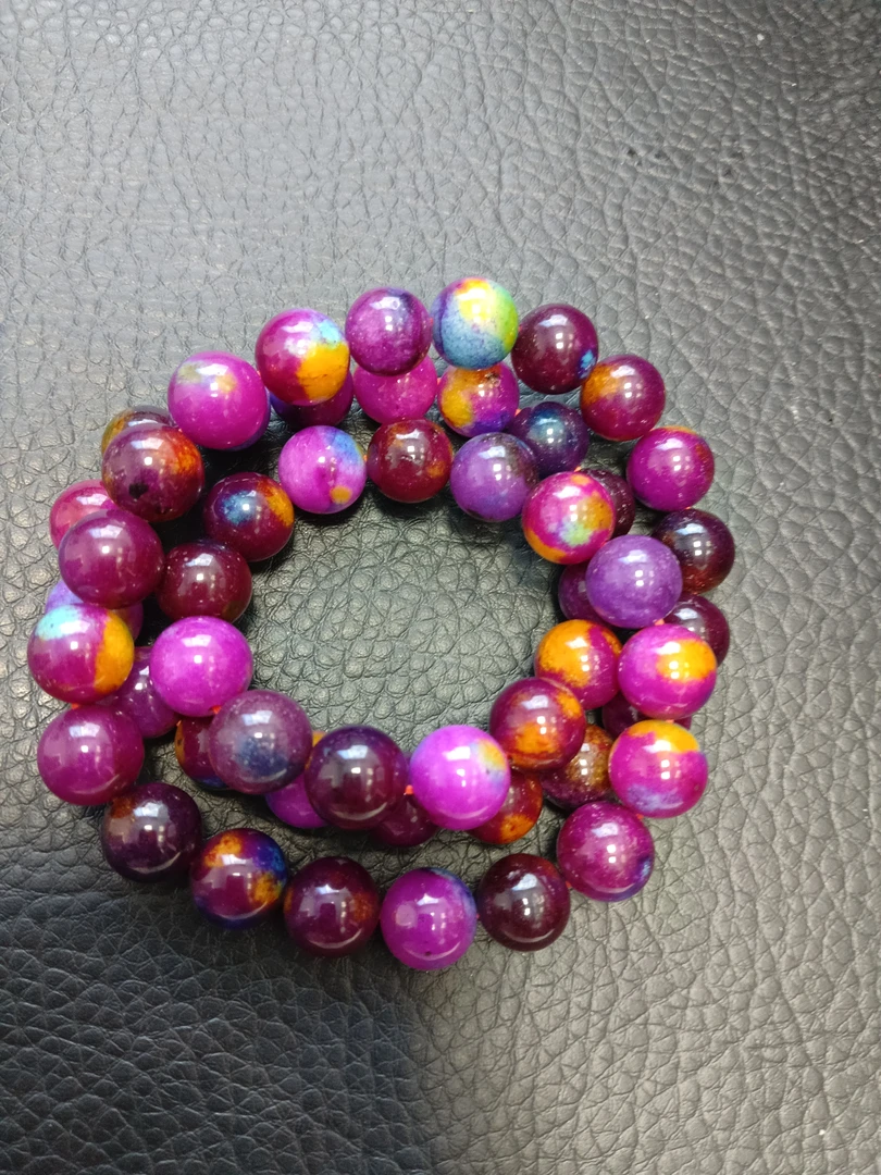 天然玛瑙时尚百搭彩舒项链卡12