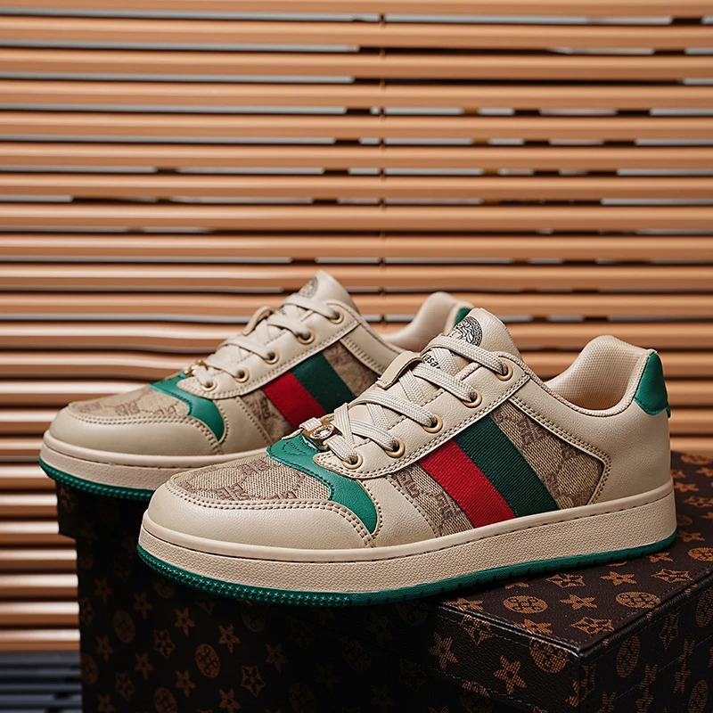 夏季美式复古韩版潮流男鞋女鞋时尚百搭情侣鞋透气舒服厚底板鞋