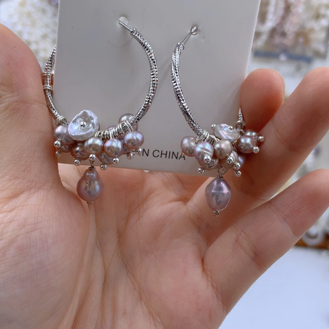 颈饰合金淡水珍珠