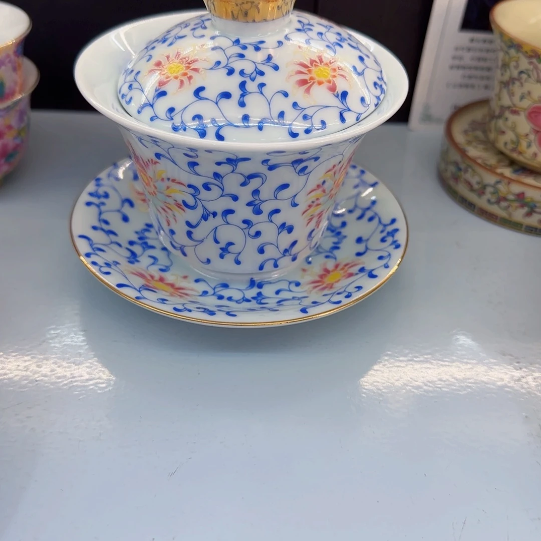 这些盖碗真好看！！！