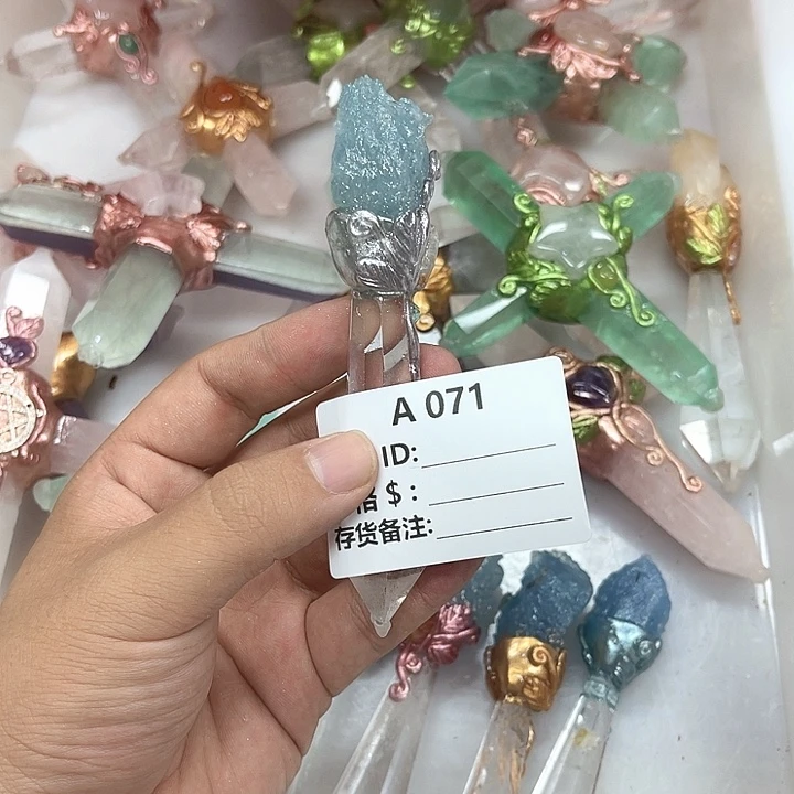 安***琪未镶嵌摆件水晶水晶