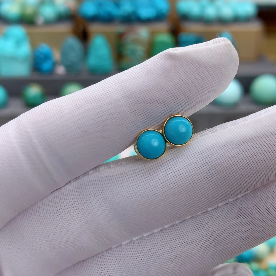 绿松石18K金镶嵌其他