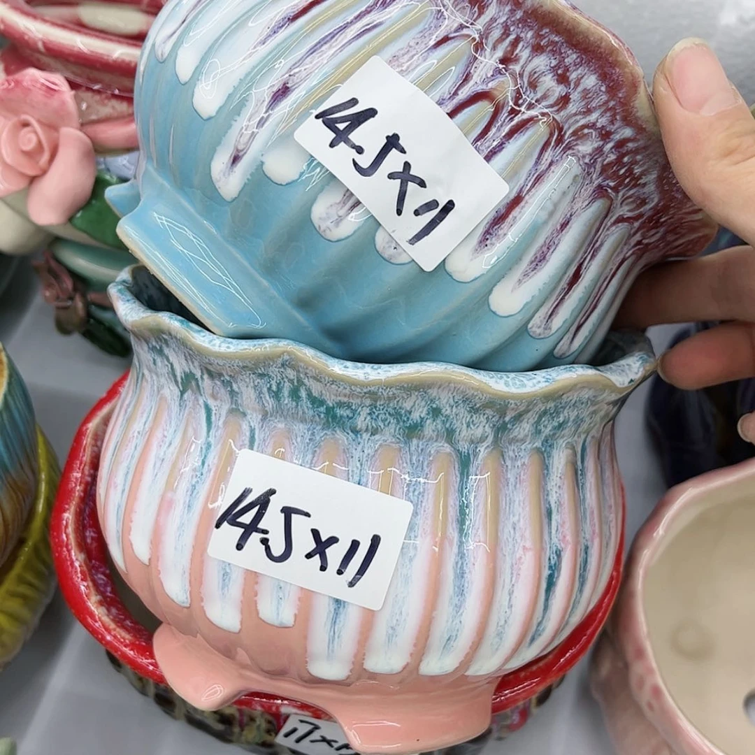 【闪购商品】陶瓷多肉绿植陶瓷花盆