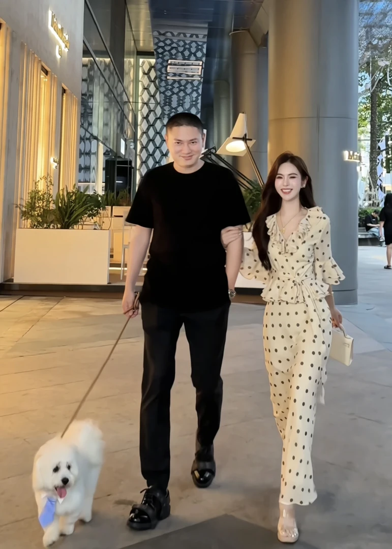 【夏装新款】DO631夏季时尚气质温柔风双层荷叶波点上衣+半身裙套装