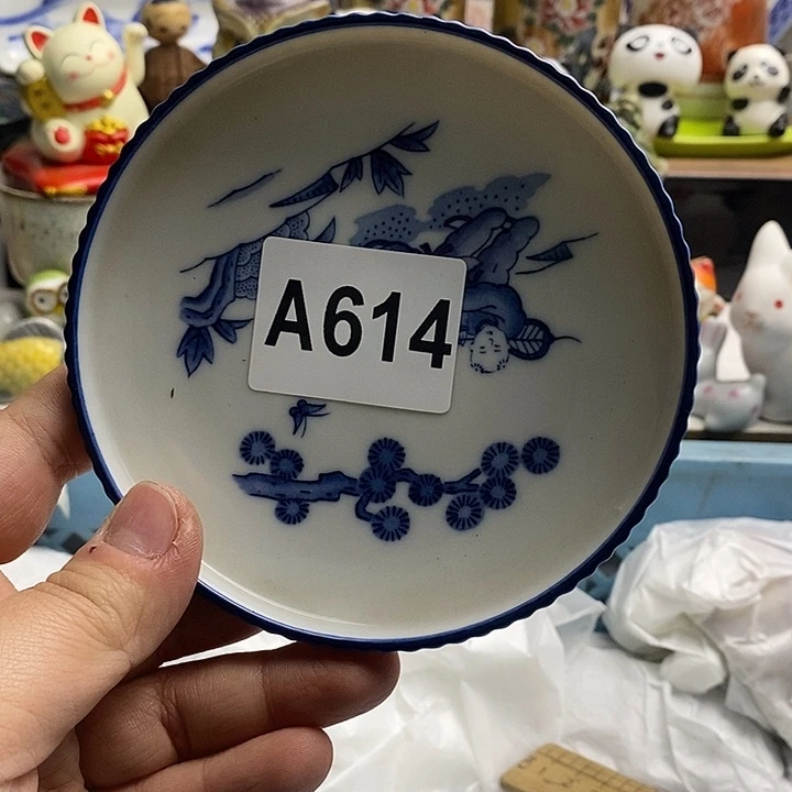 紫砂茶杯啊*日本精品回流瓷器