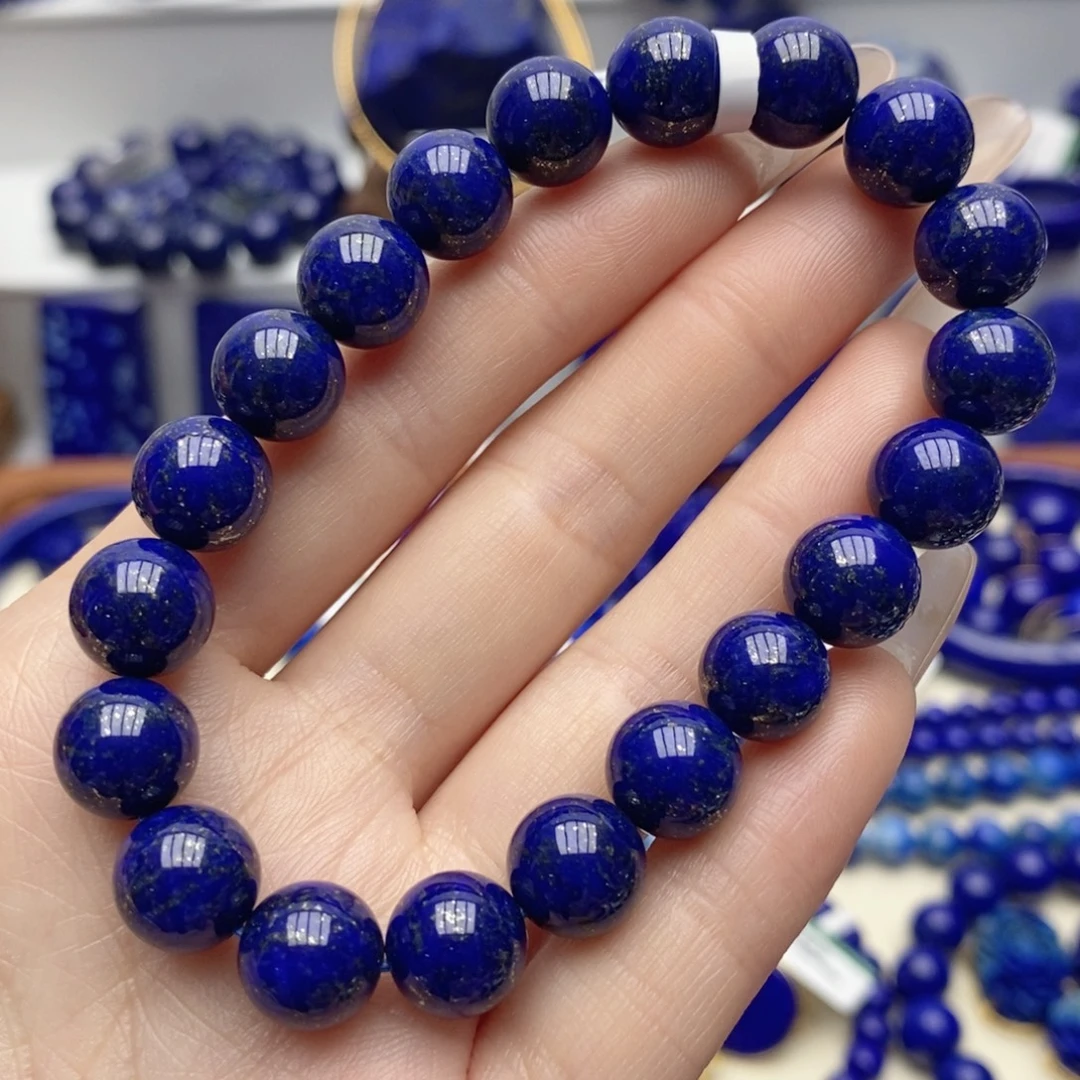 青金石未镶嵌手链10mm