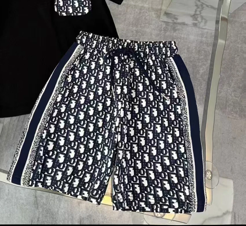 2025夏季潮牌短裤速干裤子潮童宝宝洋气短裤