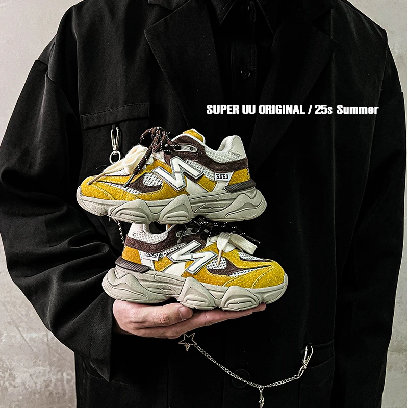 夏季真皮儿童运动鞋韩版双鞋带单网男童鞋子魔术贴透气女童跑步鞋