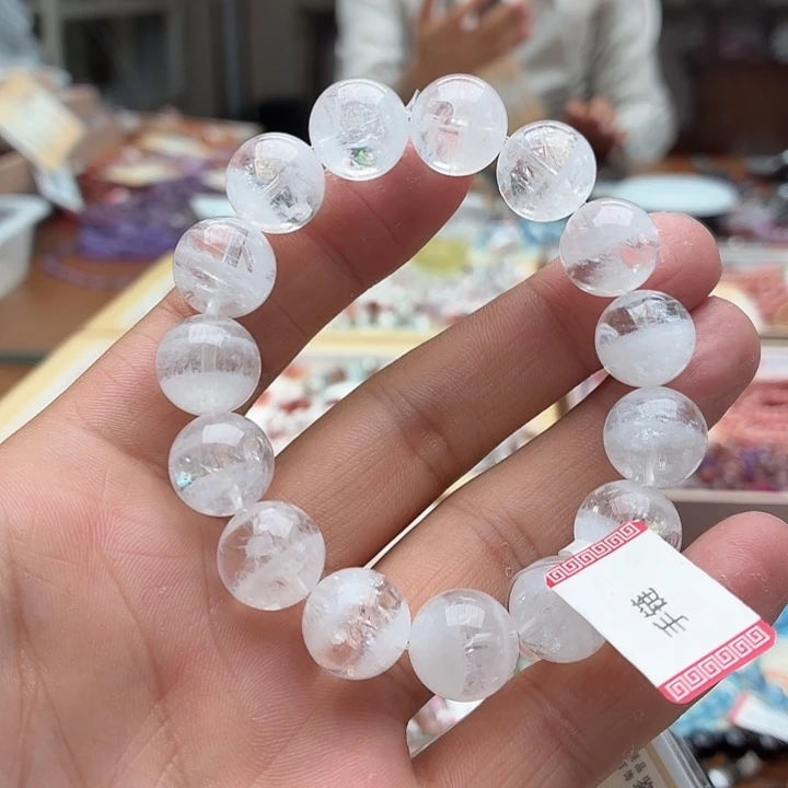 水晶手链未镶嵌白幽灵13