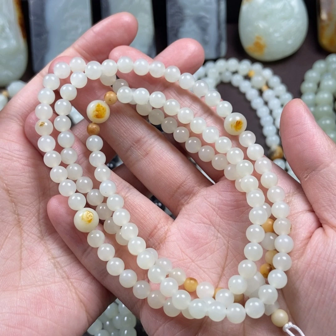 和田玉挂件未镶嵌挂件链子