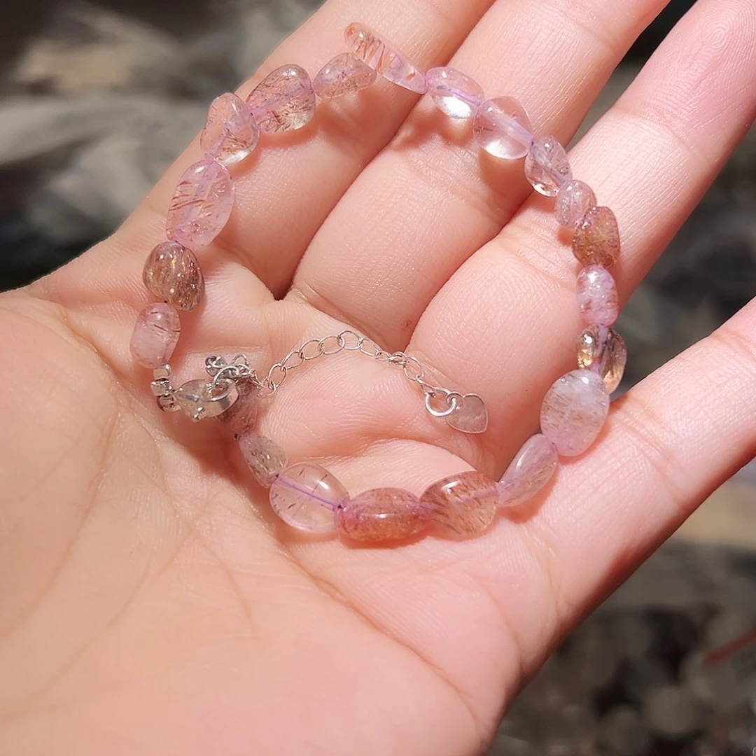 水晶手链未镶嵌超七原石手链