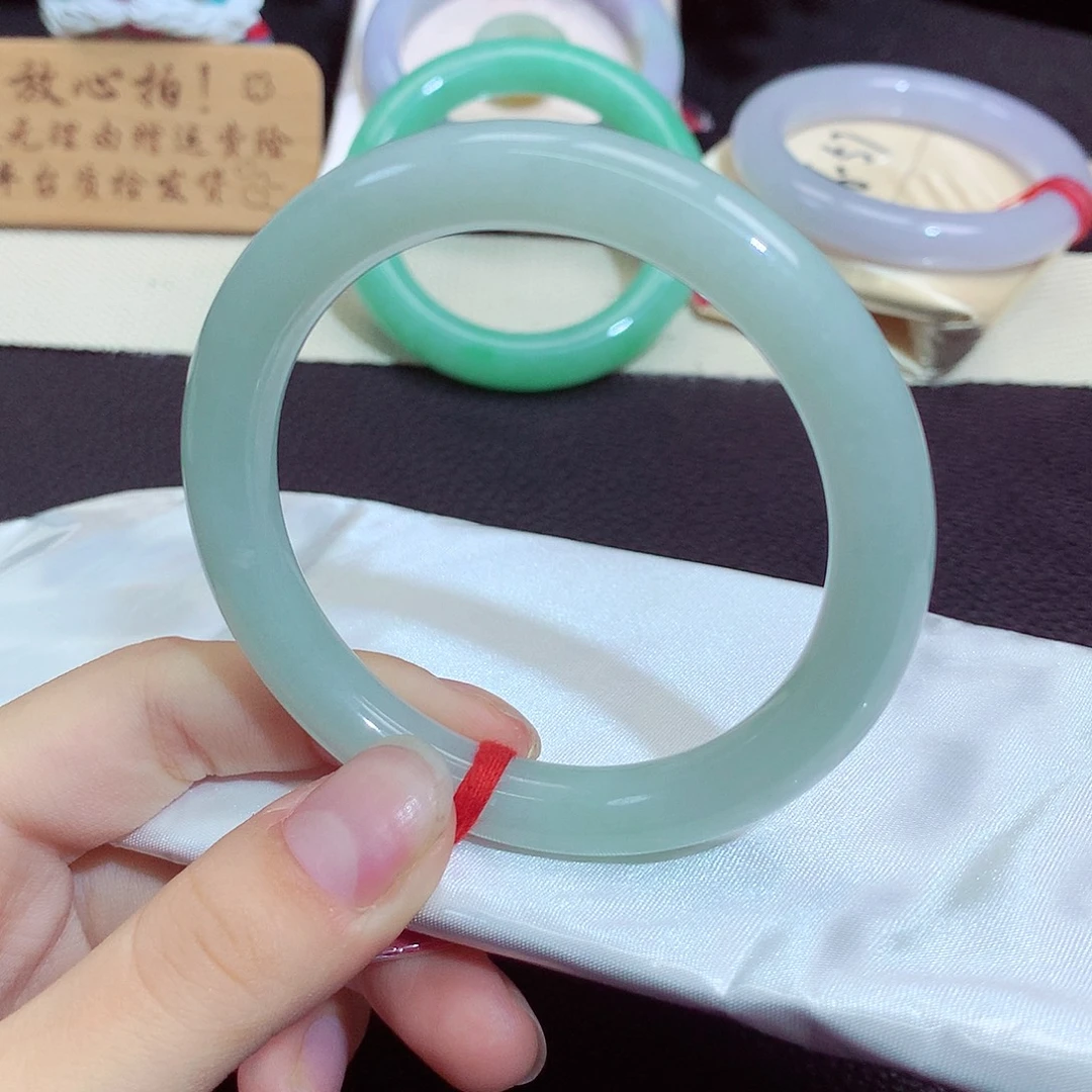 翡翠未镶嵌手镯1255
