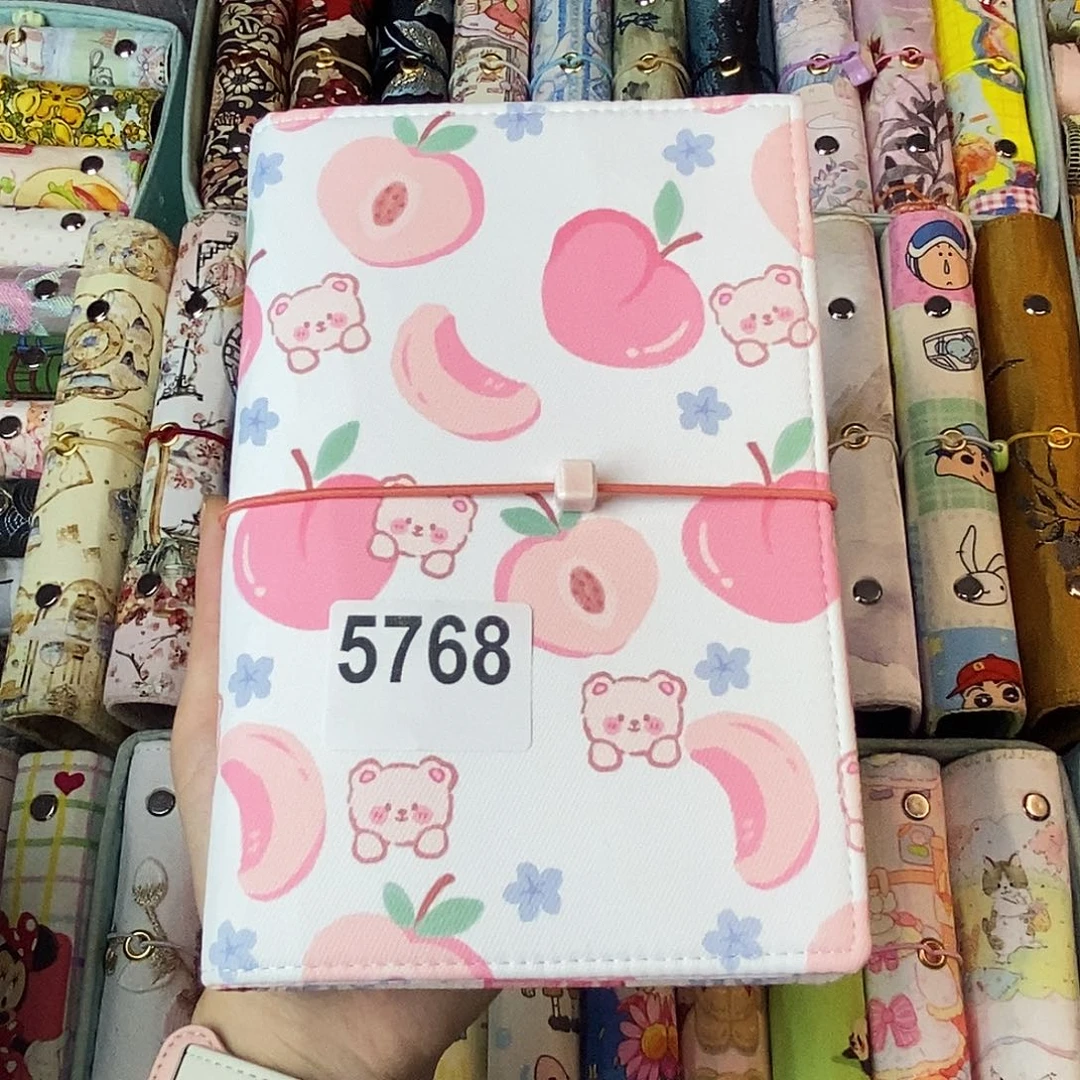 织绣A6活页不加纸5768