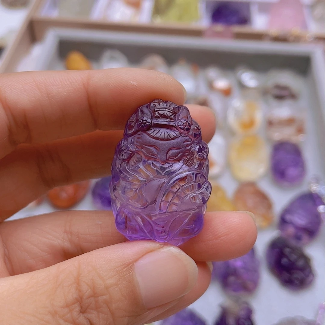 未镶嵌吊坠(不含链)水晶张*娜