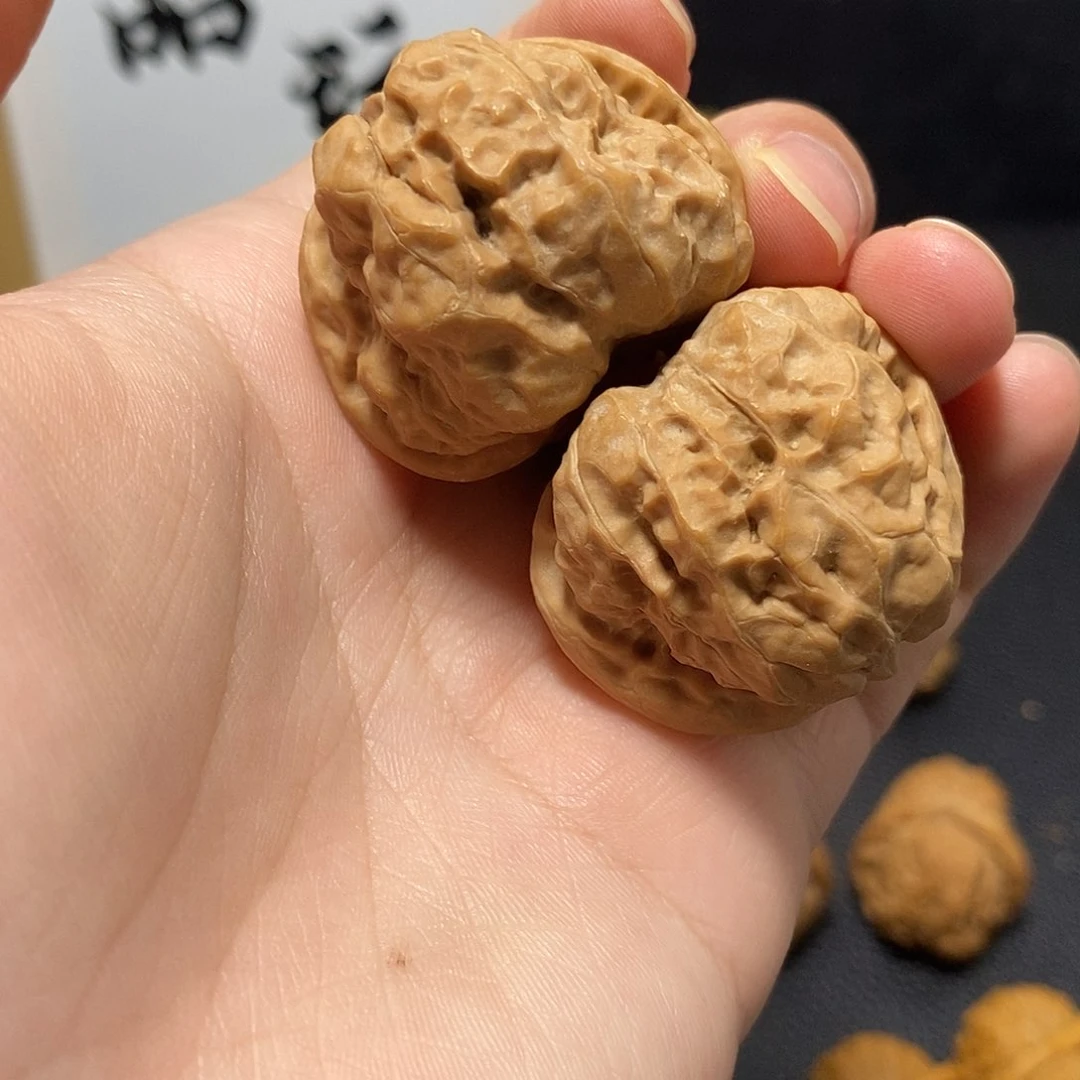 文玩核桃把件笛*子蛤蟆