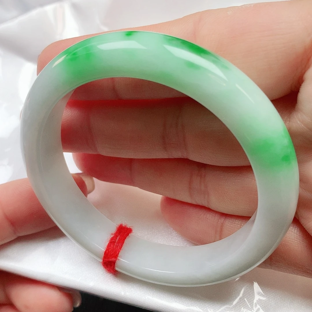 翡翠手镯未镶嵌正圈2493