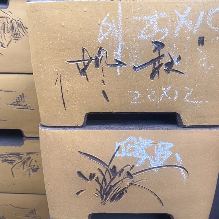 紫砂花盆旺***6自产自销