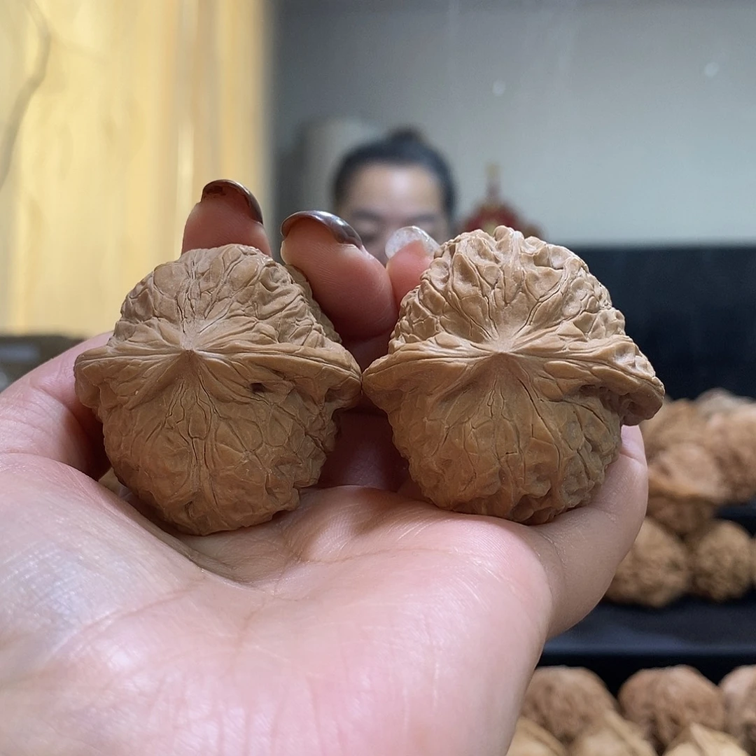 把件文玩核桃42南瓜墩