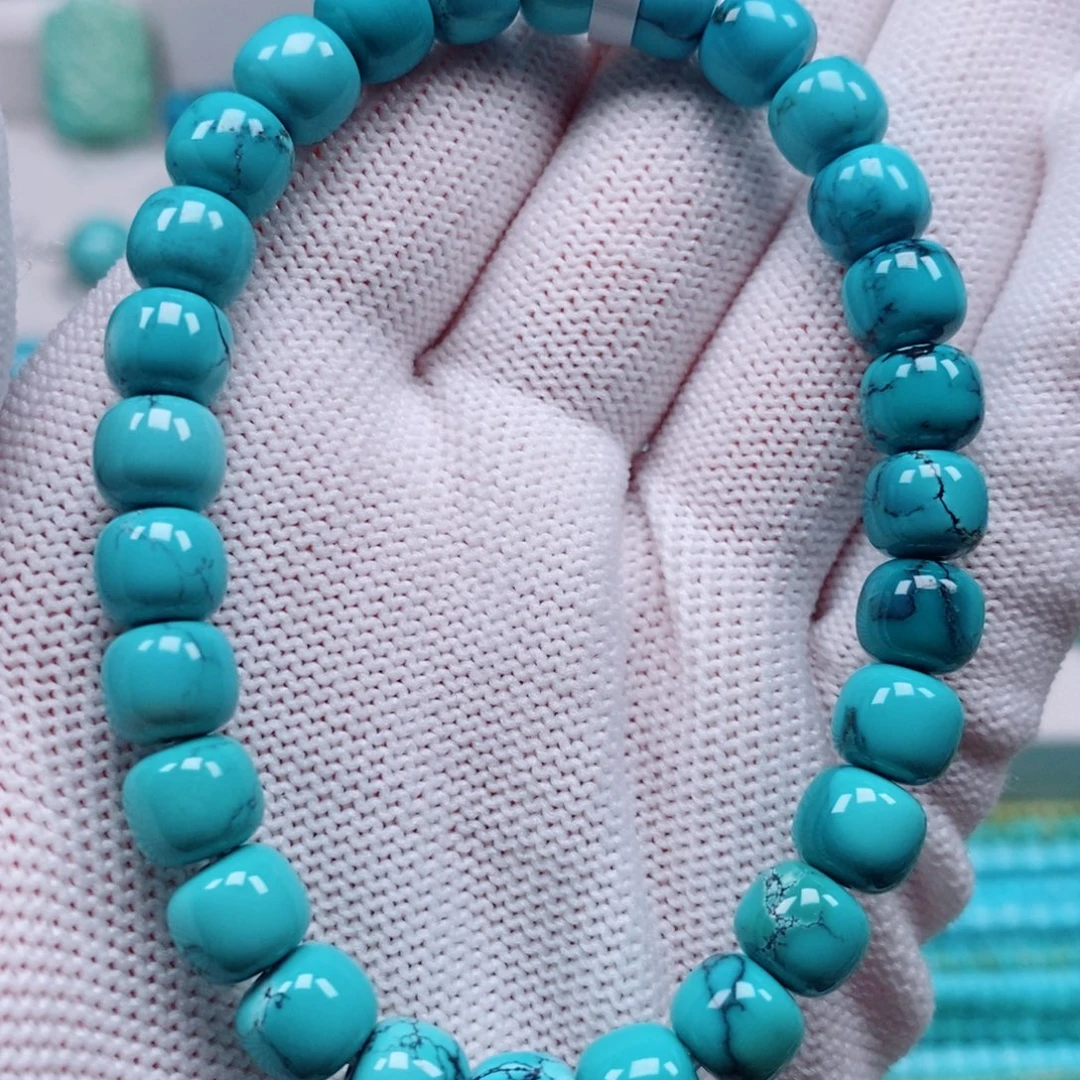 绿松石未镶嵌手串