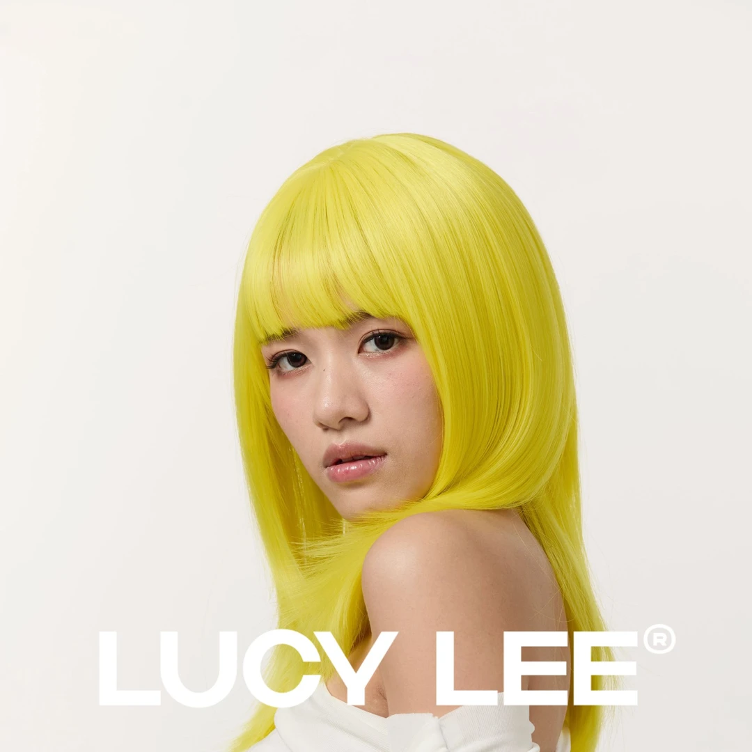 LUCYLEE【免修剪-柠檬合金】精修柠檬黄色假发全头套小圆圆不圆